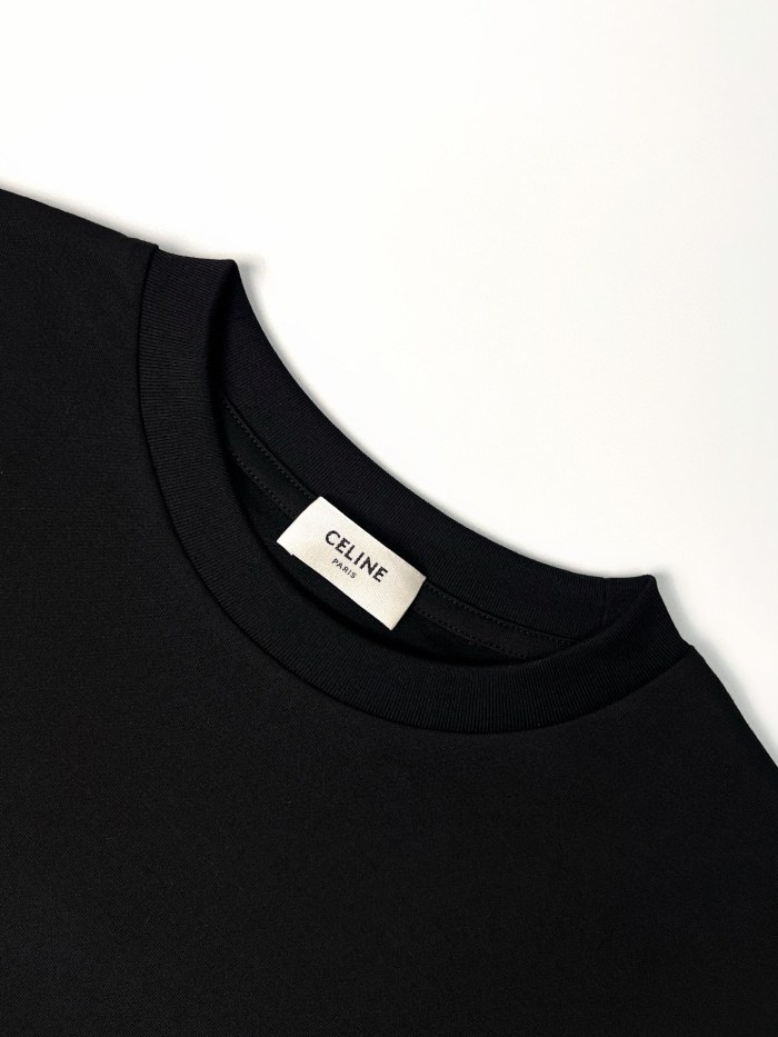 1:1 quality version Chest Embroidered Logo Tee 3 colors 28756475