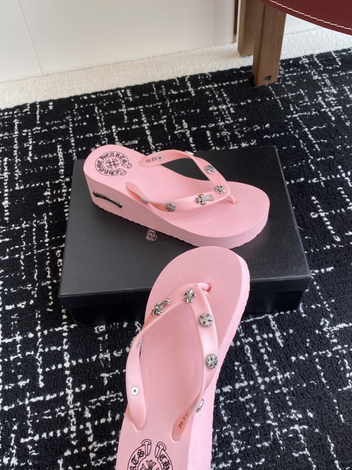 1:1 quality version 28118245 Thick Bottom Slippers 3 colors