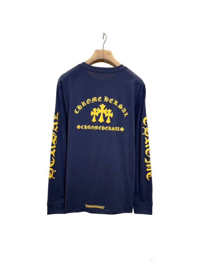 1:1 quality version Cotton Sanskrit Sleeve Detail Crew Neck Long Sleeve T-Shirt 28938200