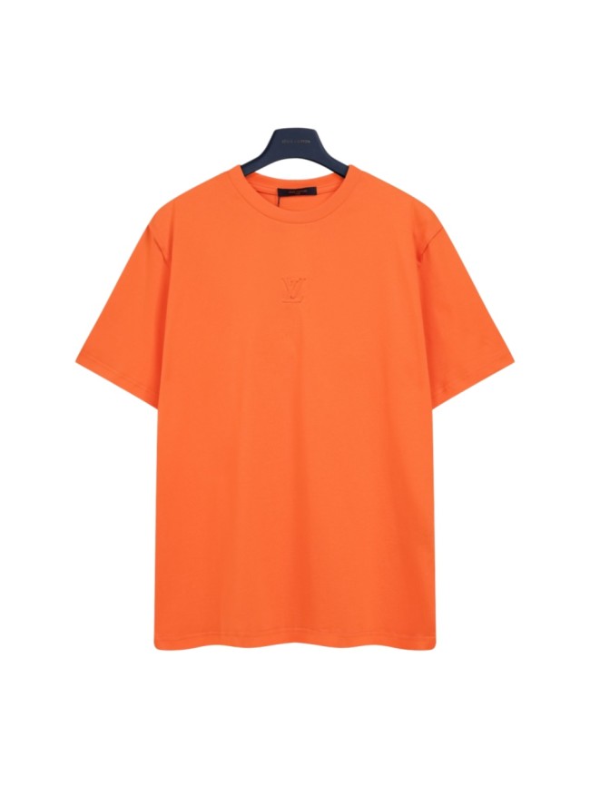 Solid Color Custom 3D Embossed Neck Label T-shirt 6 Colors 28963801