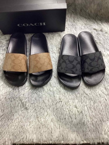 1:1 quality version Classic Monogram Black Rubber Sole Slippers 2 colors 29027291