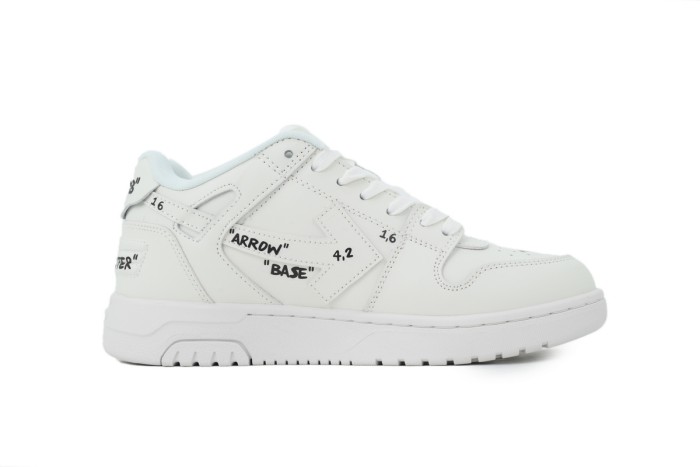[plus-size shoes]1:1 quality version Cowhide Round Toe Lace-up Flat Low-top White Sneakers 29030436
