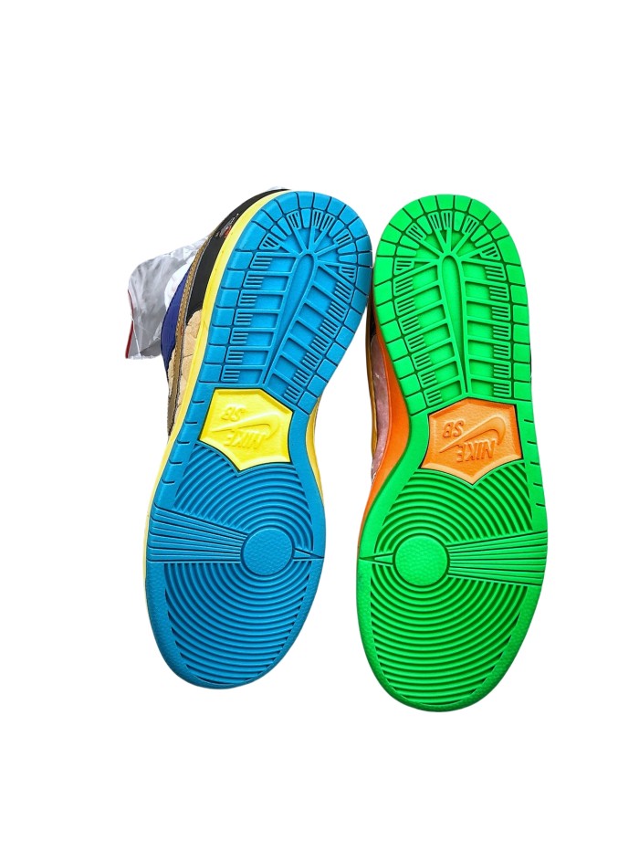 Colorful Patchwork Board Shoes