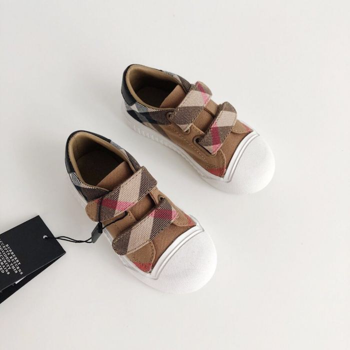 Checkered Velcro Low Top Shoes for kids 5 colors
