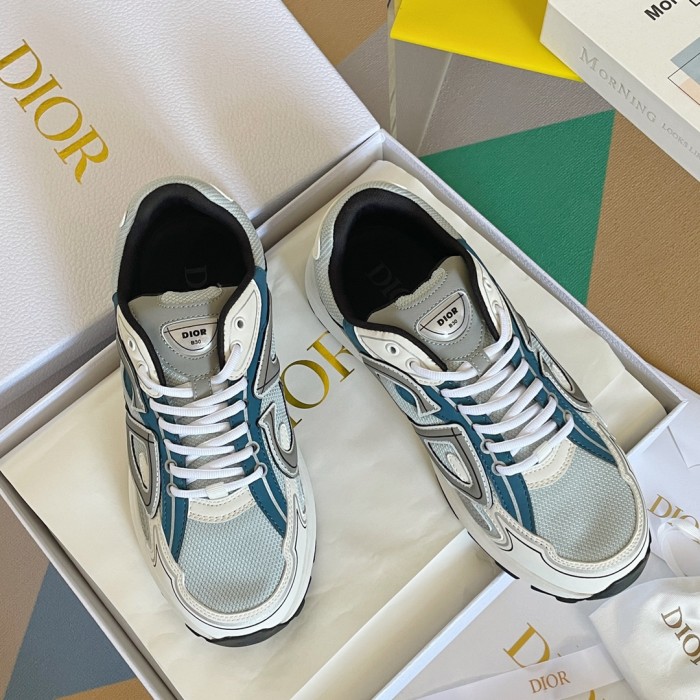1:1 quality version Leather and mesh fabric patchwork reflective sneakers 35 colors 27736899