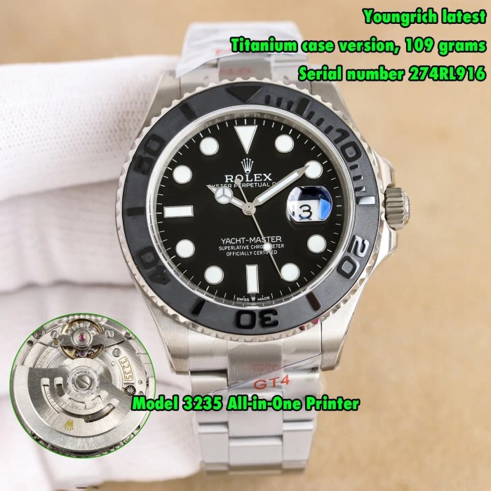 1:1 quality version Titanium case yacht Master watch【Dial diameter：36/41mm 】28770238
