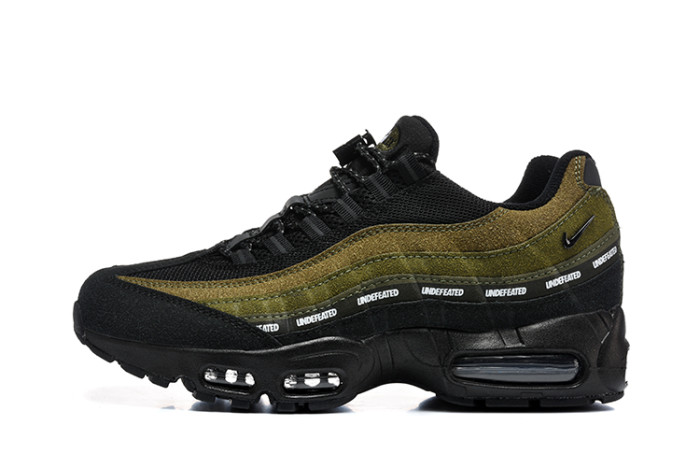[plus-size shoes]Air Max 95x Undefeated Black Olive Sneakers Air Cushion Running Shoes 29041800