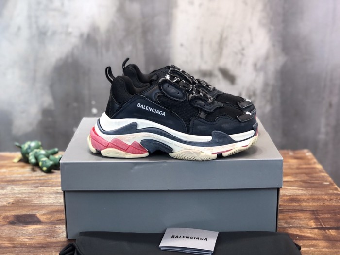 1:1 quality version 28310625 Triple S Poppy Shoes 3 colors