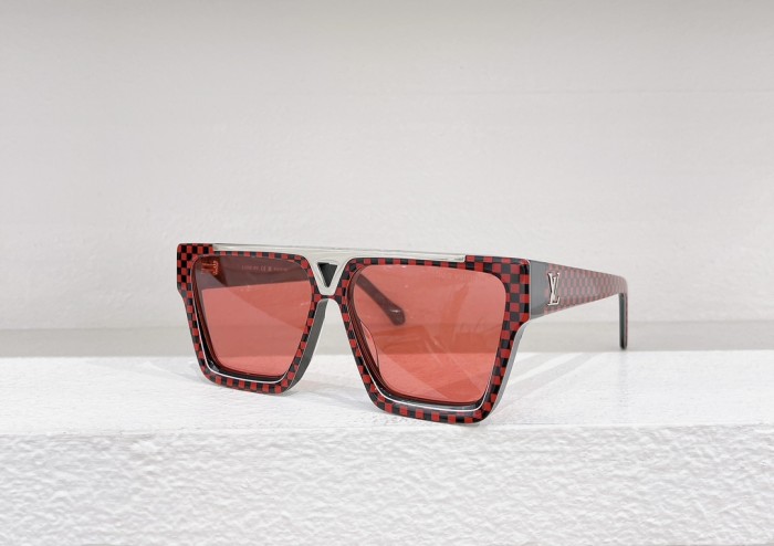 1:1 quality version Metal Flat Top Square Frame Glasses 9 colors