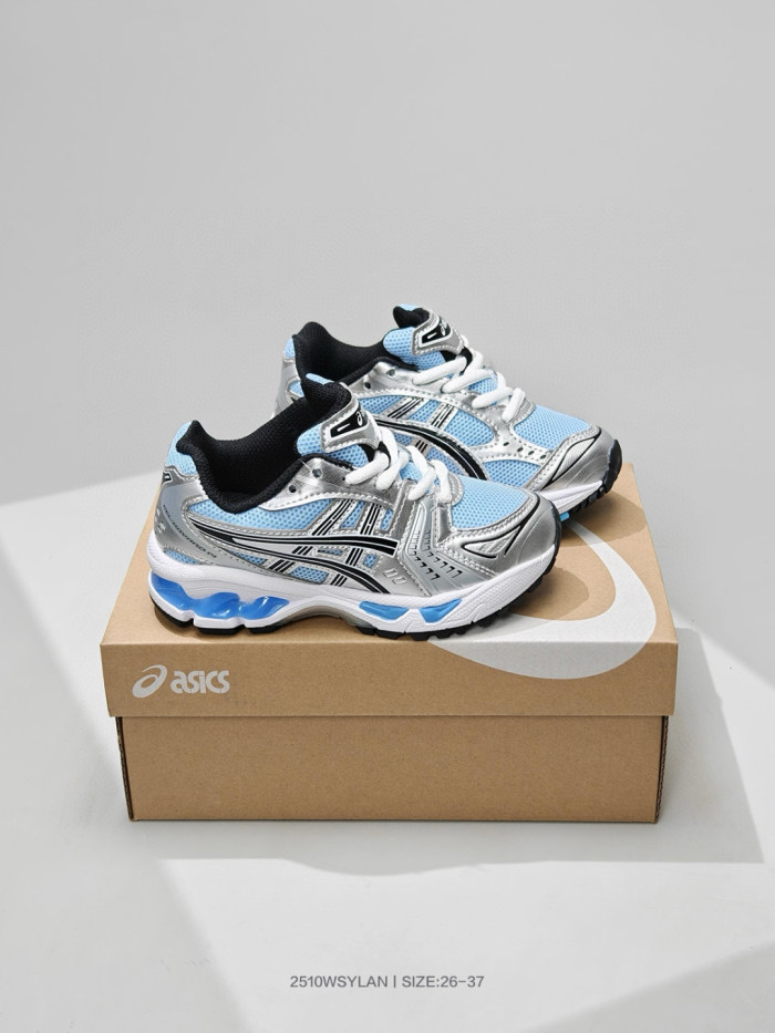 AC Gel-Kayano 14 Lace-up Running Shoes for Kids 9 colors 29001621