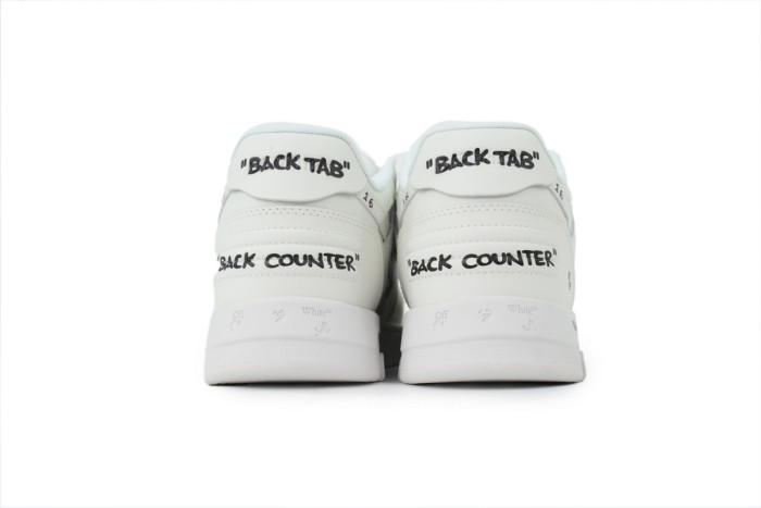 [plus-size shoes]1:1 quality version Cowhide Round Toe Lace-up Flat Low-top White Sneakers 29030436