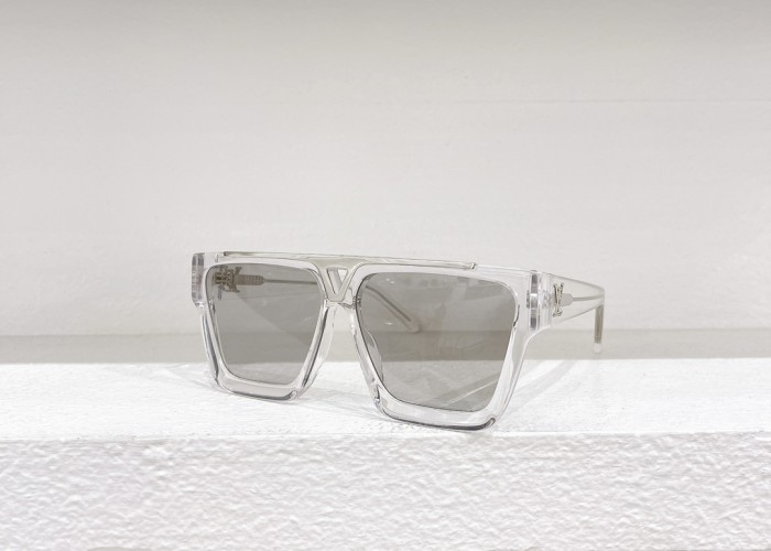 1:1 quality version Metal Flat Top Square Frame Glasses 9 colors