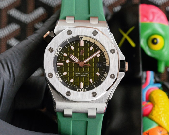 Checkered Dial Mechanical Movement Watch 3 colors【Dial diameter：42mm 】28771382
