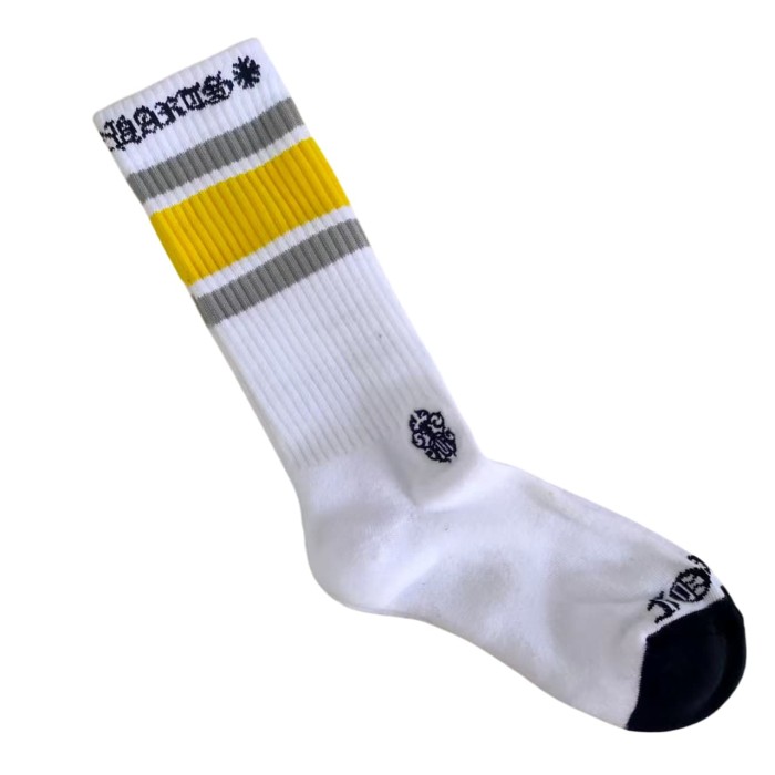 Sanskrit Stripe Graffiti Jacquard Crew Socks 33 colors 28887617