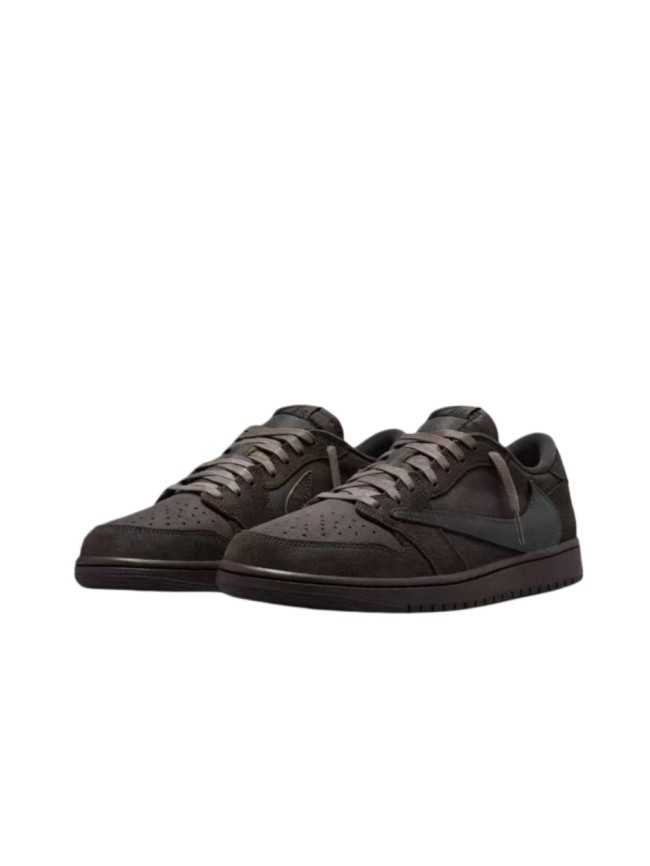 [plus-size shoes]1:1 quality version Travis Scott x Air @j1 Retro Low OG SP Velvet Brown Sneakers 29080359