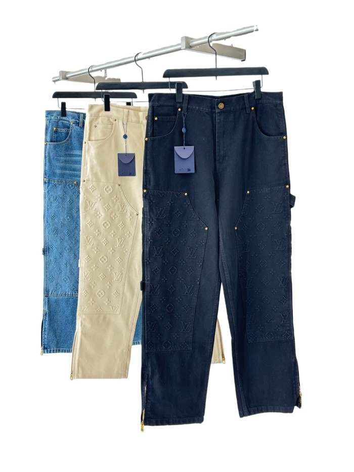 1:1 quality version Heavy Duty Denim Workwear Trousers 3 colors 28685203