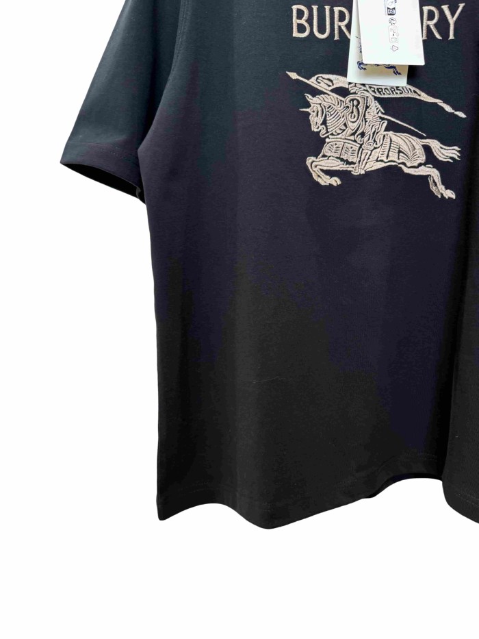 1:1 quality version  equestrian knight emblem embroidered T-shirt 2 colors 28966859
