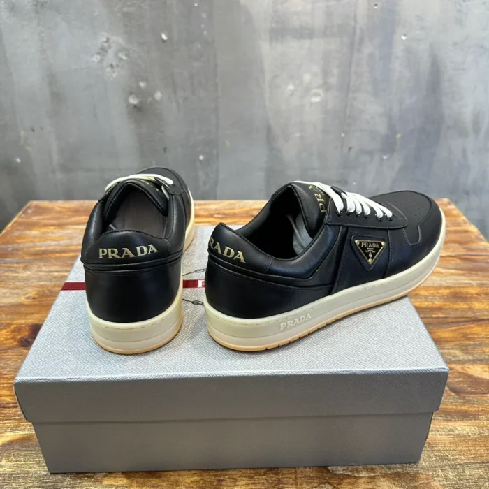 PR@DA@ DOWNTOWN NAPPA LEATHER SNEAKERS   PRD031