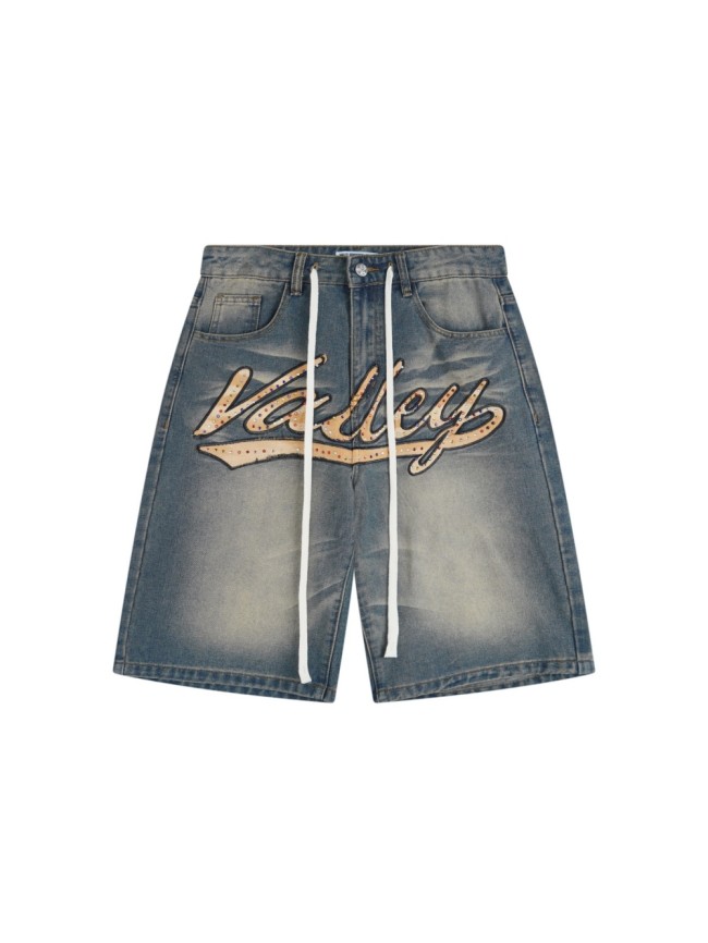 Vale Forever Logo Skittlrs Jorts Jean Shorts
