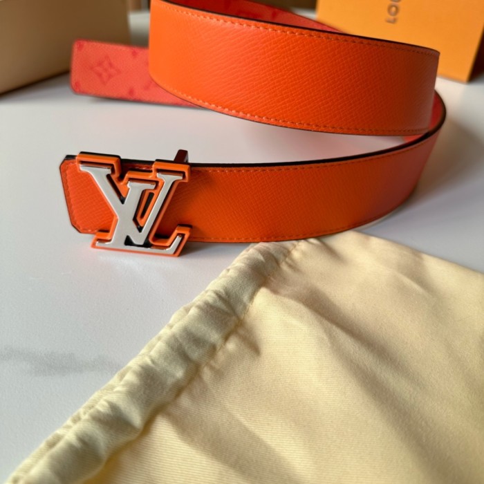 1:1 quality version 28197155 Two-Tone Monogrammed Buckle Belt 14 colors