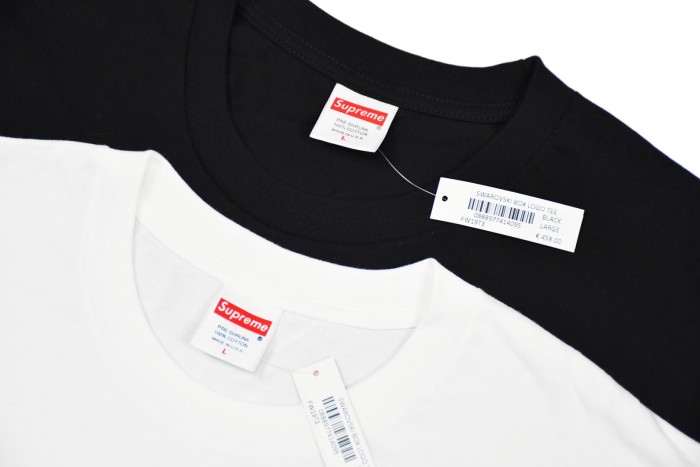 Crystal Rhinestone Box Logo White T-Shirt Tee 2 colors 29047486