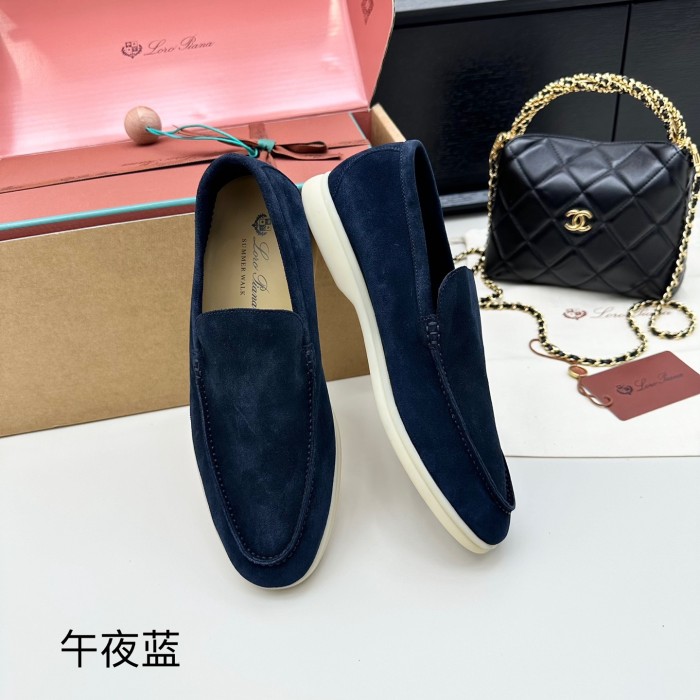 1:1 quality version Summer Walk Double-Layer Cowhide Flat Shoes 15 colors 28700726