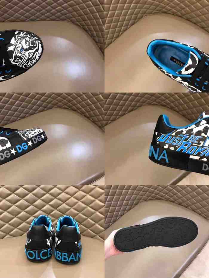 DOLCE    G@BB@N@ PORTOFINO JUNGLE SPORT SNEAKERS   DG90