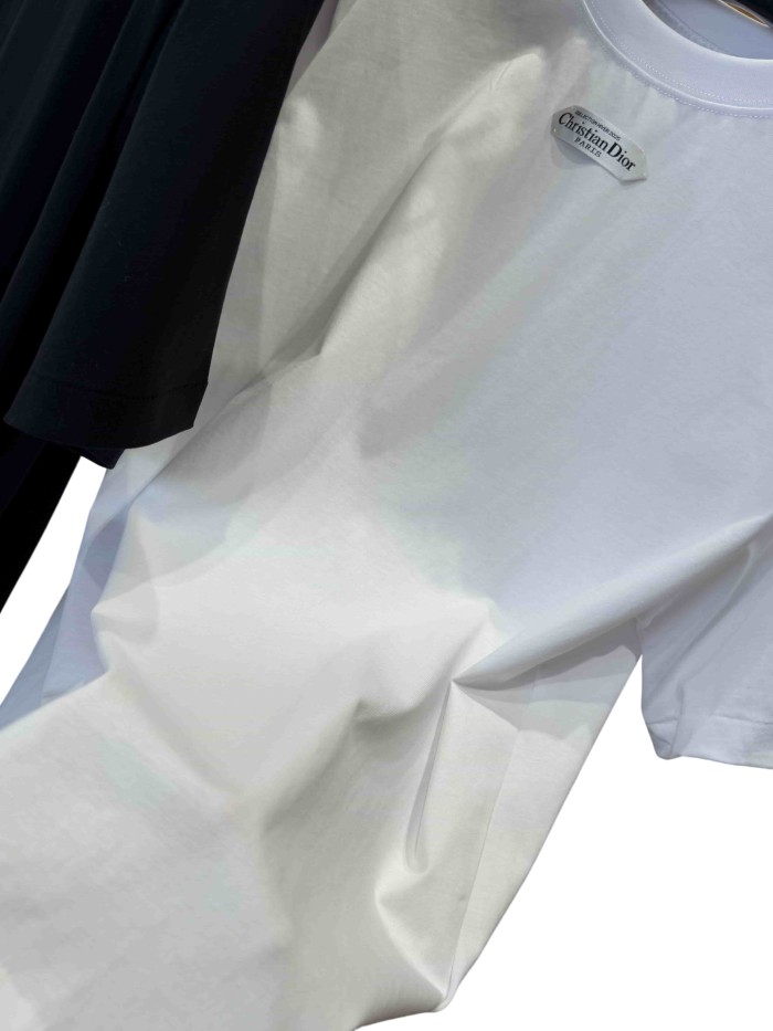1:1 quality version Chest Logo Crew Neck T-Shirt 2 colors 28960967
