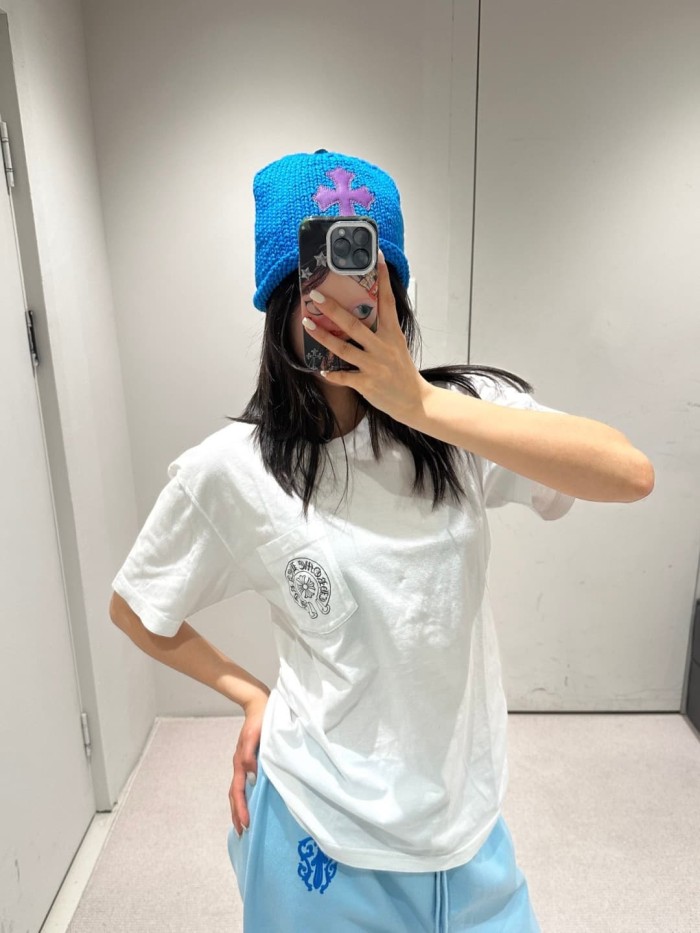 1:1 quality version Rainbow Gradient Horseshoe Logo Print Tee 2 colors 28969326