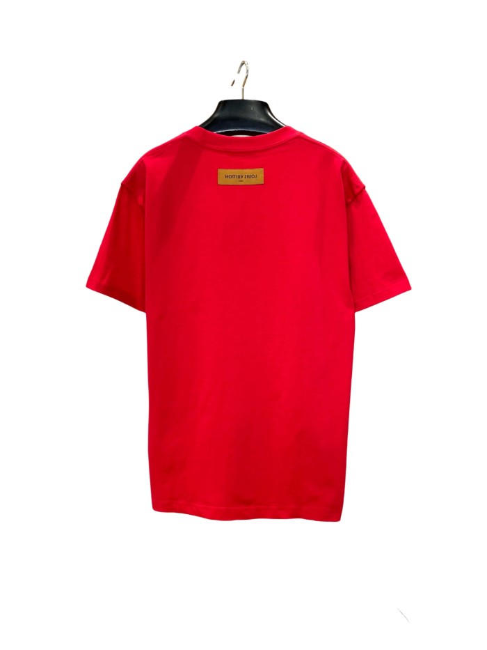 1:1 quality version Embossed Crew Neck T-Shirt 28968188