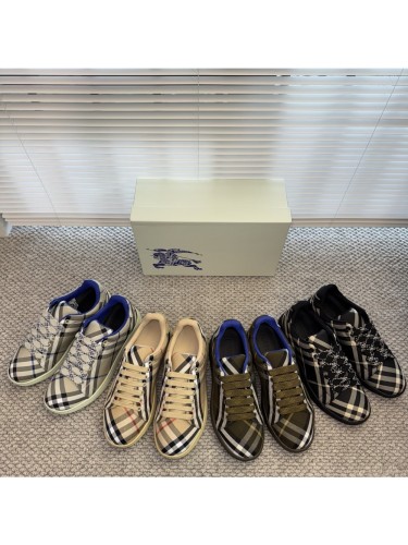 1:1 quality version 28382294 checkered canvas sneakers 4 colors