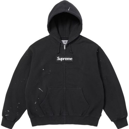 1:1 quality version Ink Splash Graffiti Embroidery Logo Zipper Hoodie 3 colors 28997839