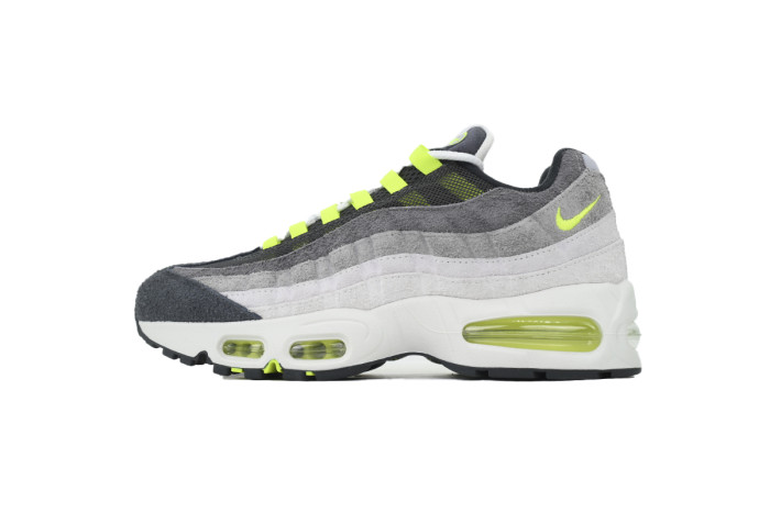 [plus-size shoes] 1:1 quality version Air Max 95 Og Reverse Neon Grey Black Running Shoes 28969455