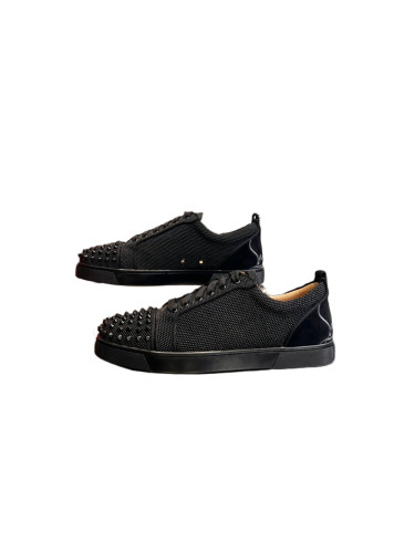 1:1 quality version 27872333 front studded drop back embroidered low top shoes