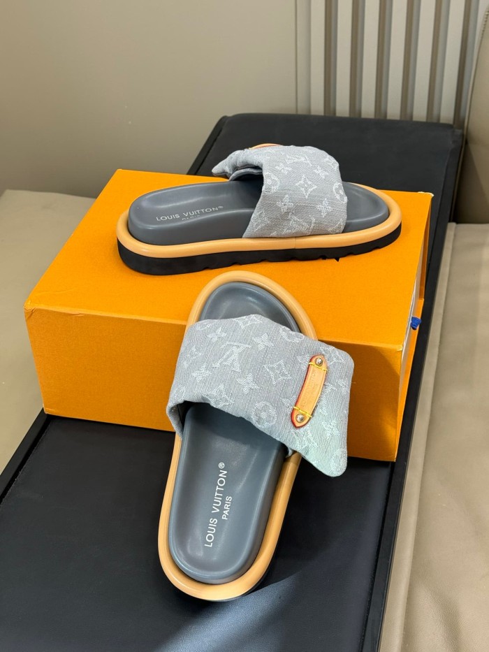 1:1 quality version 3D Logo Floral Velcro Sandals 10 colors 28661452