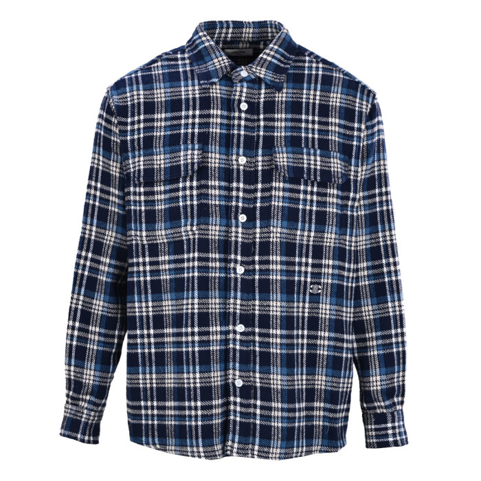 1:1 quality version Arc de Triomphe blue checkered jacket 28491829