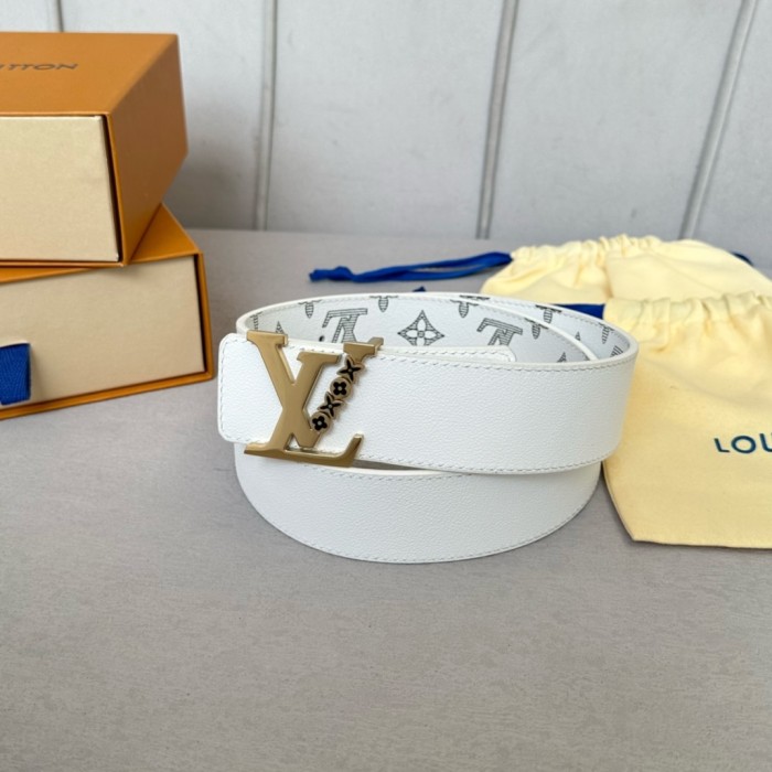 1:1 quality version 28183293 Floral Monogrammed Buckle Belt 8 colors