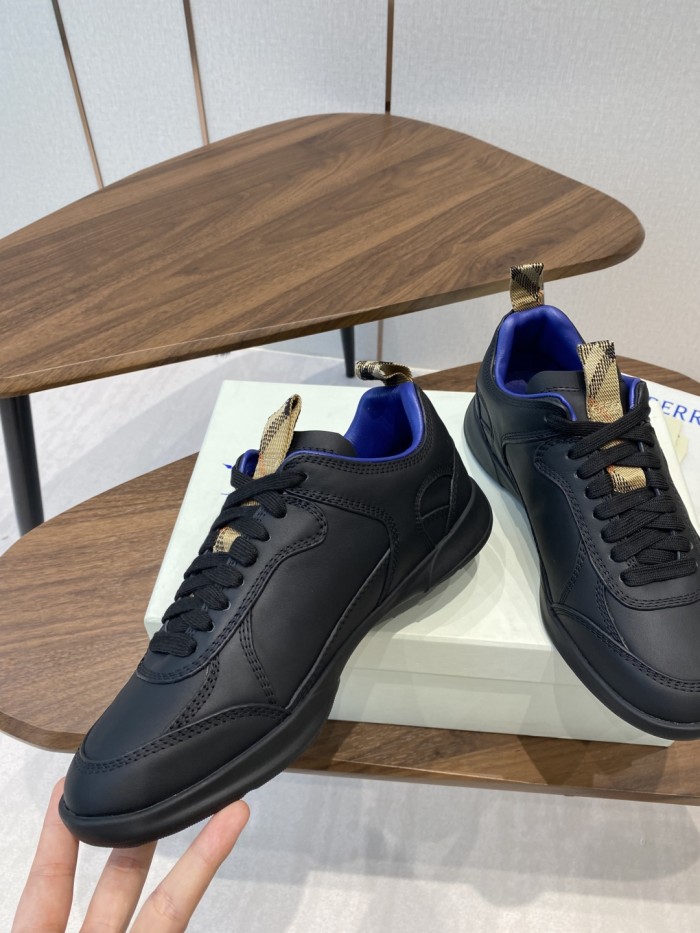 1:1 quality version Equestrian Knight Logo Leather Shoes 3 colors 28471095