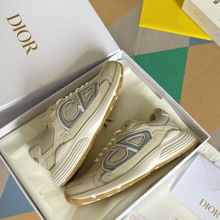 1:1 quality version Leather and mesh fabric patchwork reflective sneakers 35 colors 27736899