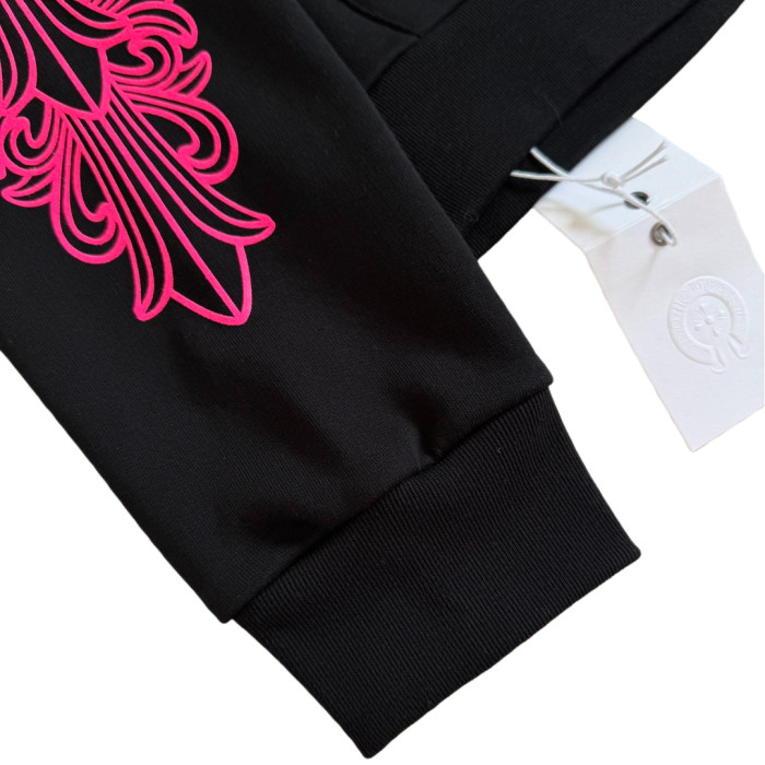 1:1 quality version Back Pink Horseshoe Hoodie 2 colors 28694104