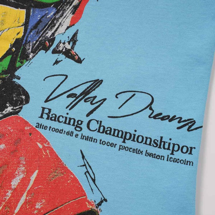 Racing Helmet Kid Print Washed Tee 2 colors 29047380