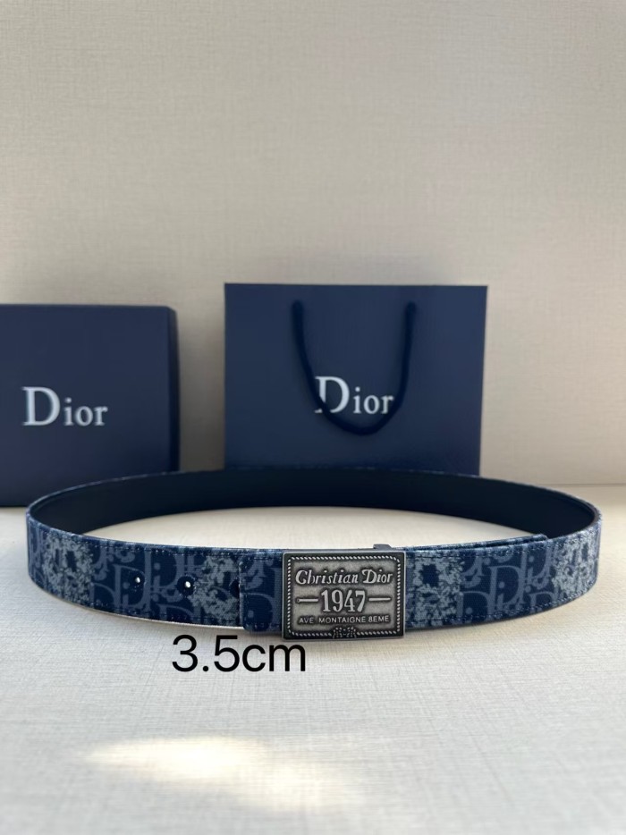 1:1 quality version Oblique Monogram 1947 Plaque Buckle Belt 5 colors 28894831