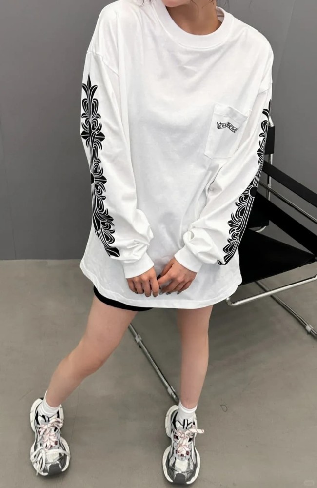 1:1 quality version Printed Crew Neck Sweatshirt 2 Colors 28947705