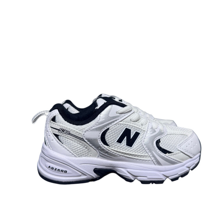 N-logo Mesh Paneled Retro Running Shoes for Kids 8 colors 28997941