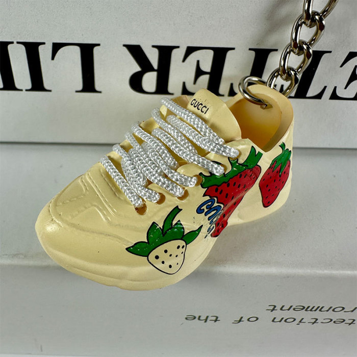 28360400 thick-soled dad shoes rubber keychain 12 colors