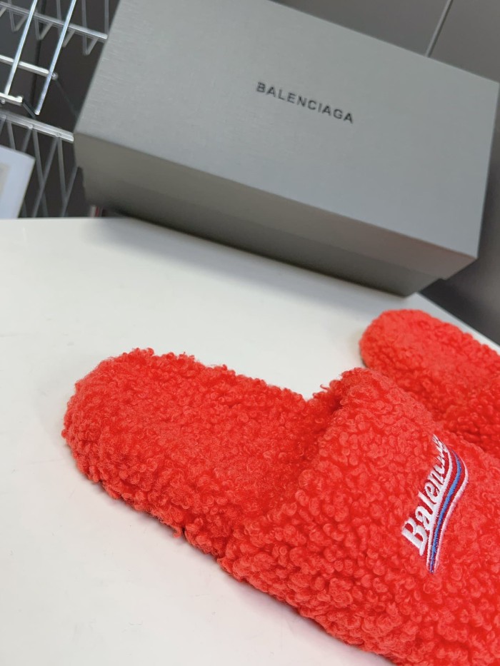 1:1 quality version Cola Embroidery Twill Brushed Cotton Slippers 8 colors 28884668