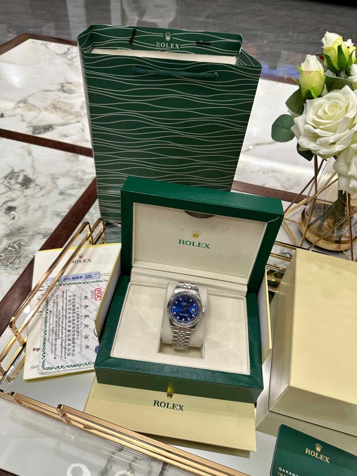 DATE JUST Blue Dial Mechanical Movement Watch【Dial diameter：40mm 】28771367