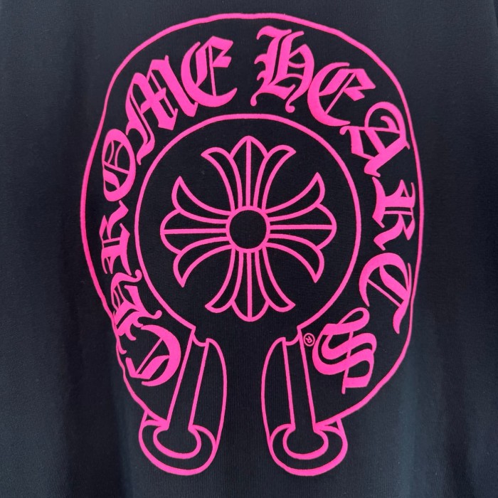 1:1 quality version Pink Ink Horseshoe Print Tee 2 colors 28816182
