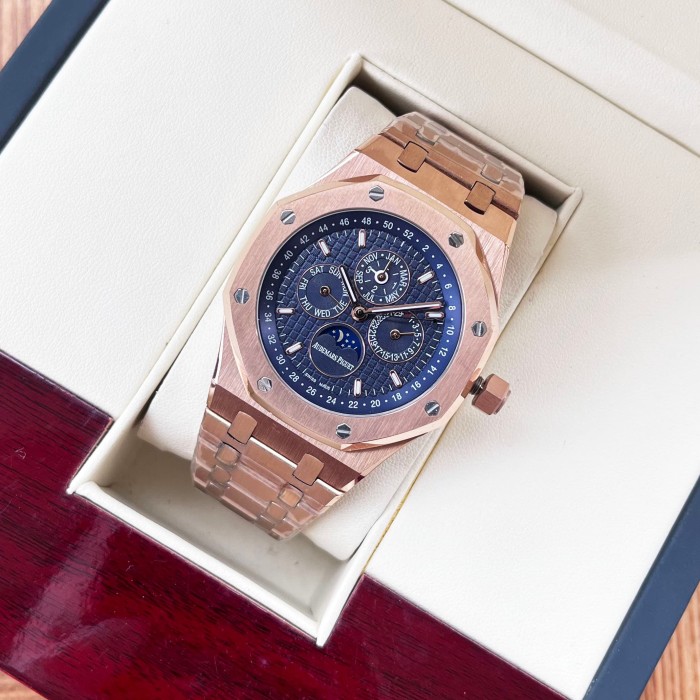 Royal Oak Series Mechanical Perpetual Calendar Watch 12 colors【Dial diameter：41mm 】28771466