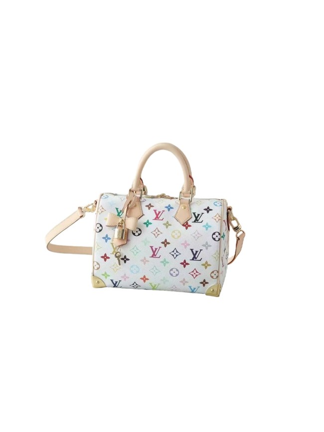 1:1 quality version Takashi Murakami Speedy BANDOULIÈRE 25 Shoulder Bag 28693110
